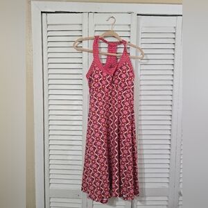 Prana Pink and Purple Maxi Dress